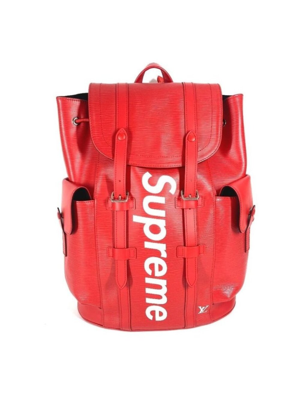 Louis Vuitton Backpack Epi Christopher PM Leather Red
